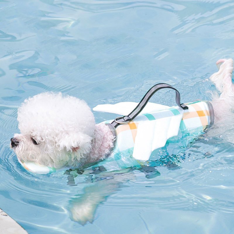 Adjustable Dog Life Vest with Rescue Handle
