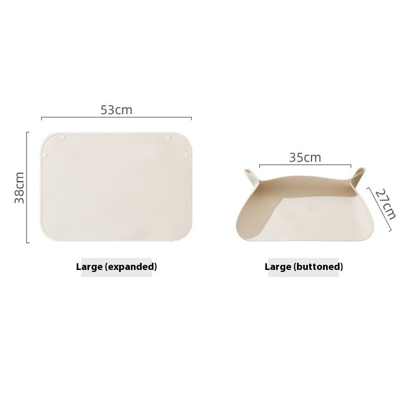 Leather Pet Feeding Mat - Image 2