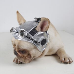 Dog Pilot Hat Costume with Goggles — Fits Cats & Dogs