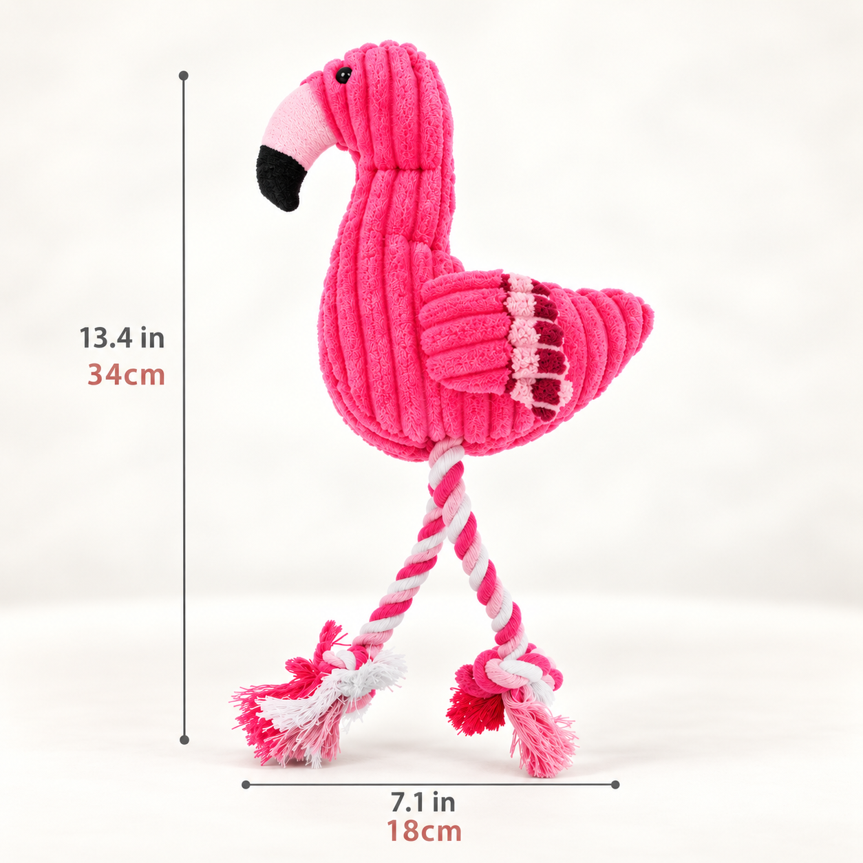 Squeaky Plush Animal Dog Chew Toy - Image 20