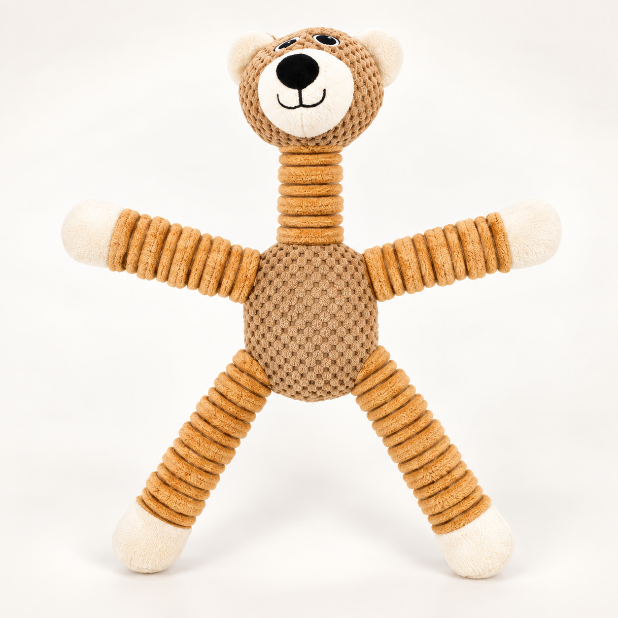Knotted Rope Plush Animal Dog Toy - Image 4