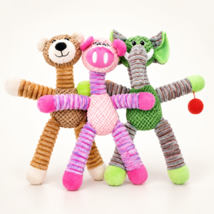 Knotted Rope Plush Animal Dog Toy