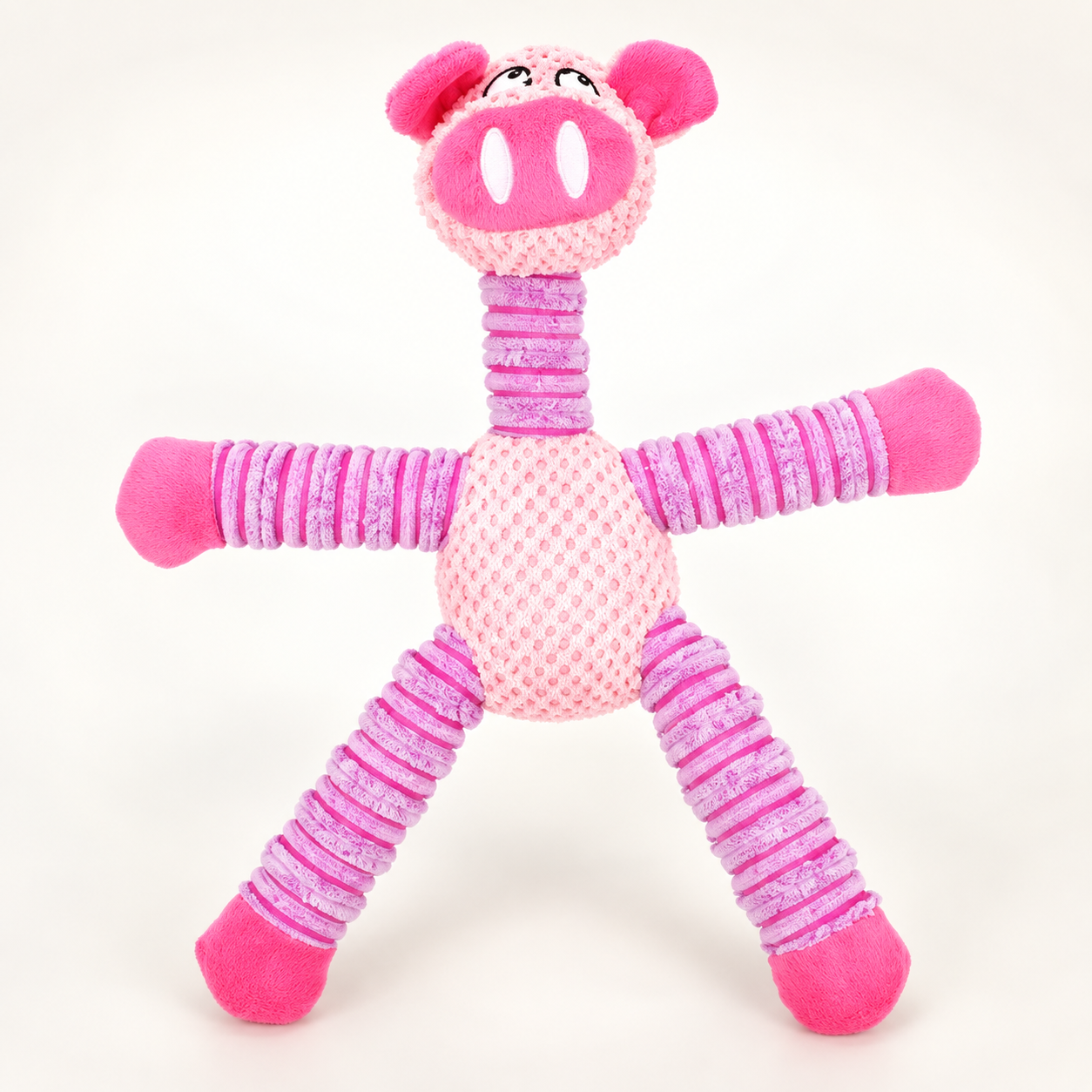Knotted Rope Plush Animal Dog Toy - Image 2