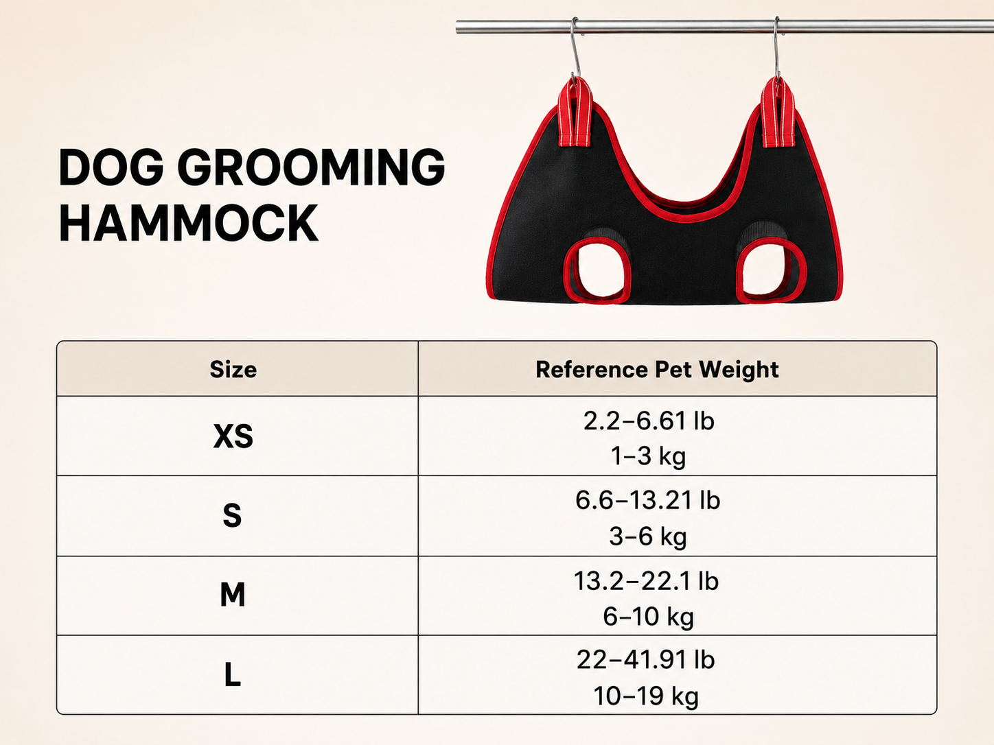Dog Grooming Hammock | Nail Trimming & Bathing Restraint Sling - Image 4