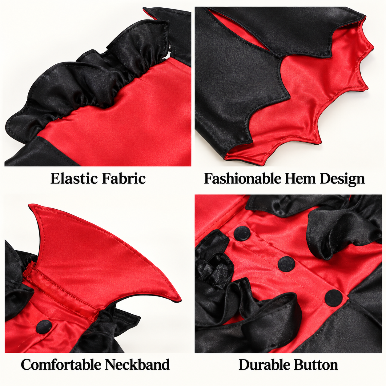 Cat Halloween Vampire Transformation Costume - Image 4